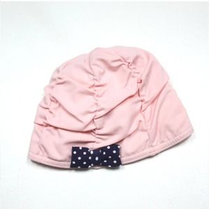 Janie and Jack Pink Swim Cap Sz 12-24m